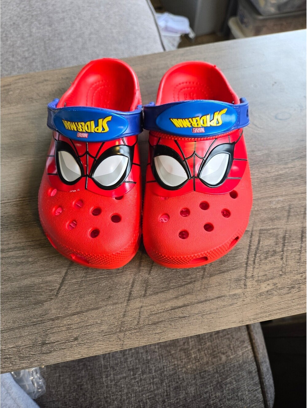 Spiderman crocs 13c boys shoes